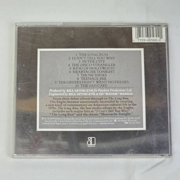 Eagles The Long Run CD Album - Picture 3 of 3